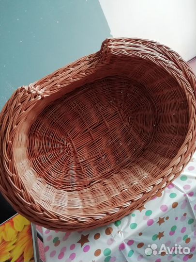 Корзина плетеная для животных