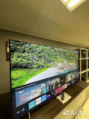 На всю стену 4K, SmartTV, Samsung 180 см, Wi-Fi объявление продам