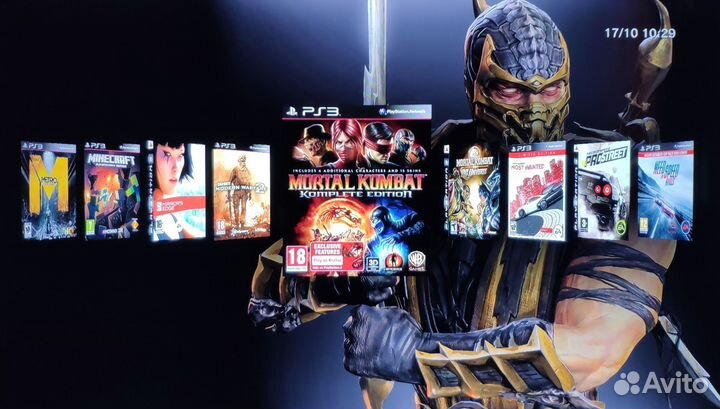 Sony Playstation 3 SuperSlim 500gb/Прошита/50 Игр