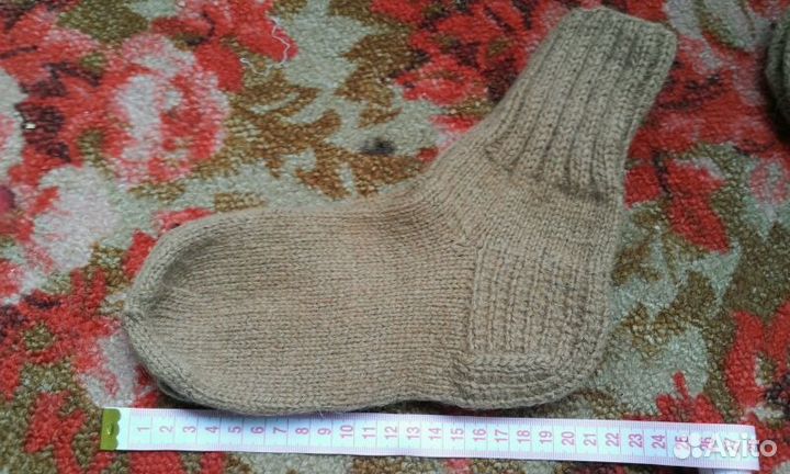 Носочки детские из верблюжьей шерсти 20 и 22 р-ра