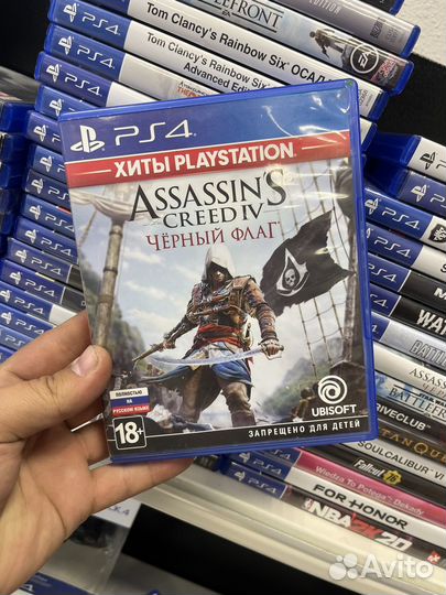 Assassins creed 4 iv черный флаг ps4