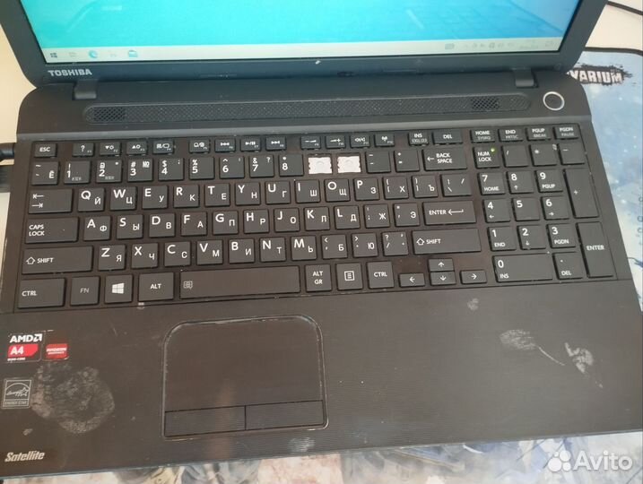 Ноутбук toshiba satellite C50D-A-K8K