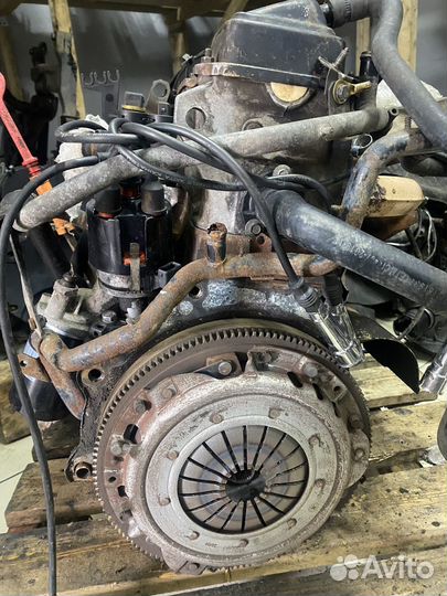 Двигатель б/у Volkswagen B3.Разбор