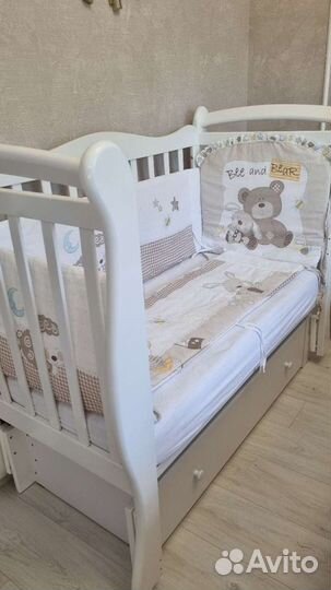 Бортики в кроватку