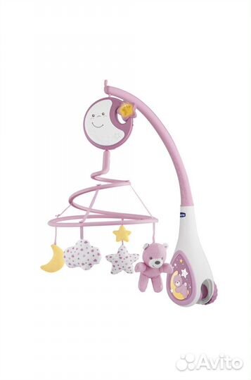 Мобиль Новый в кроватку музыкальный Chicco