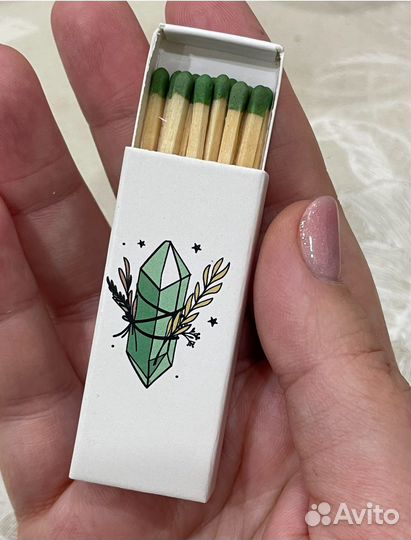 Спички с дизайном кристалл, 20 коробков