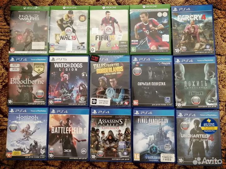 Игры Sony PS4,ps5,xbox one