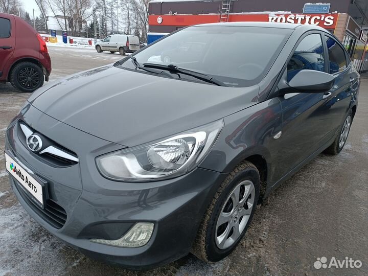 Hyundai Solaris 1.4 МТ, 2012, 165 000 км