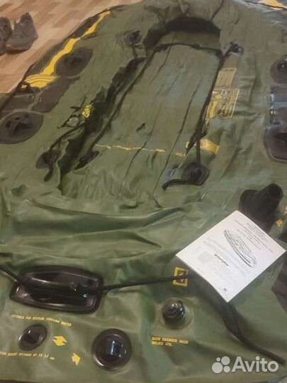 Надувная лодка пвх бу