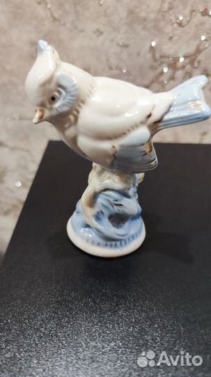 Статуэтка СССР Синичка Гжель