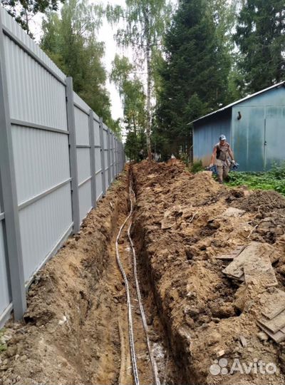 Прокладка силового Кабеля, Сип кабелей