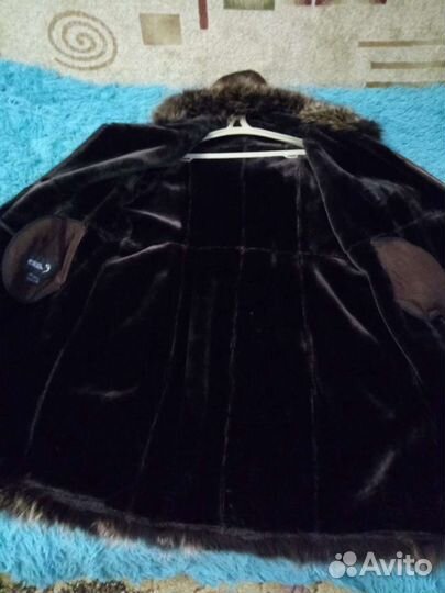 Дубленка женская р-р 56-58