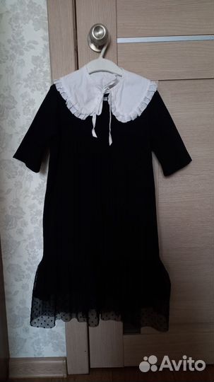 Платье в стиле Уэнсдей