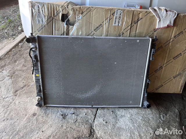 Кассета радиаторов Hyundai Santa Fe 4 бензин