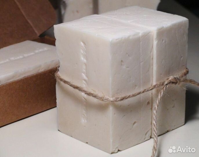 Взбитое мыло ручной работы «Жемчужное»