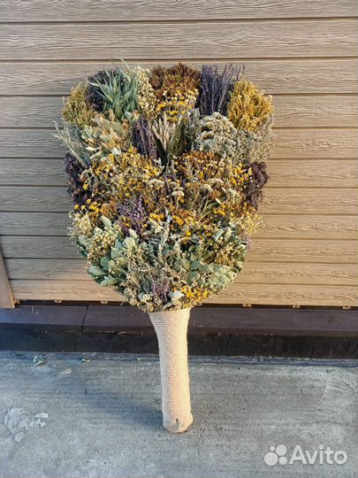 Декоративные веники для бани Царь-веник Дуб Липа