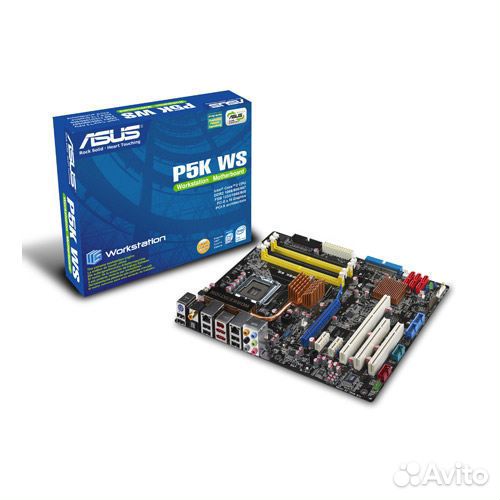 Материнская плата P5K с процессором и озу