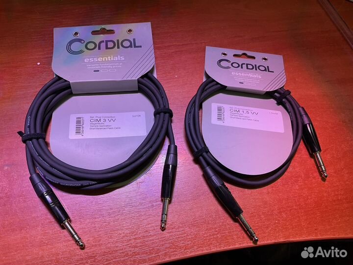 Гитарные (инструментальные) провода Cordial, Proel