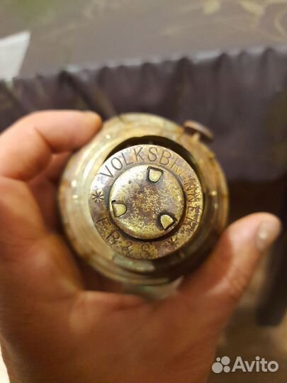 Старинная горелка от керосиновой лампы