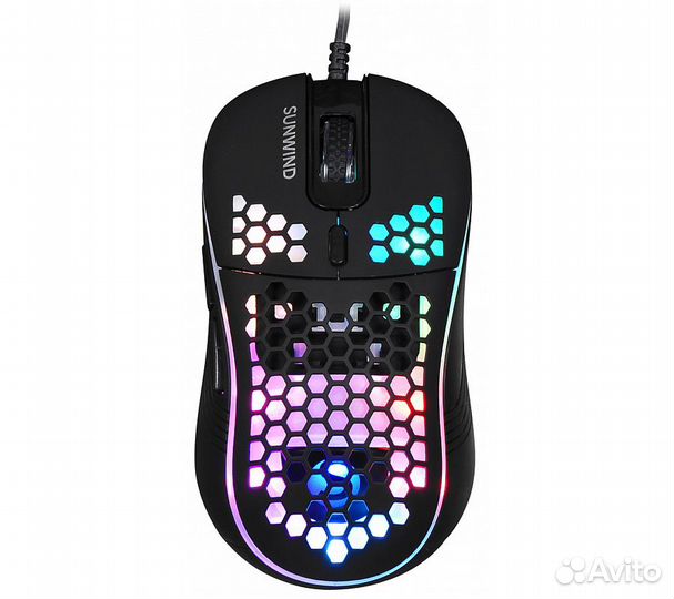 Мышь SunWind SW-M800G, черный