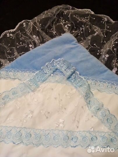 Конверт на выписку для мальчика зимний