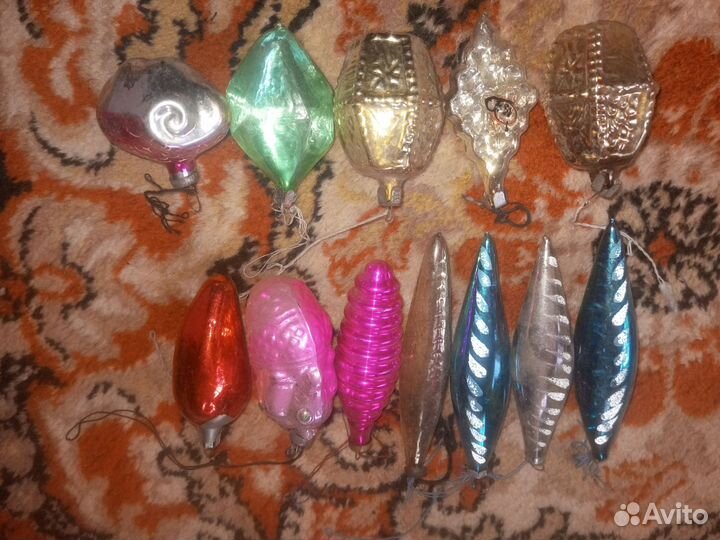 Елочные игрушки СССР