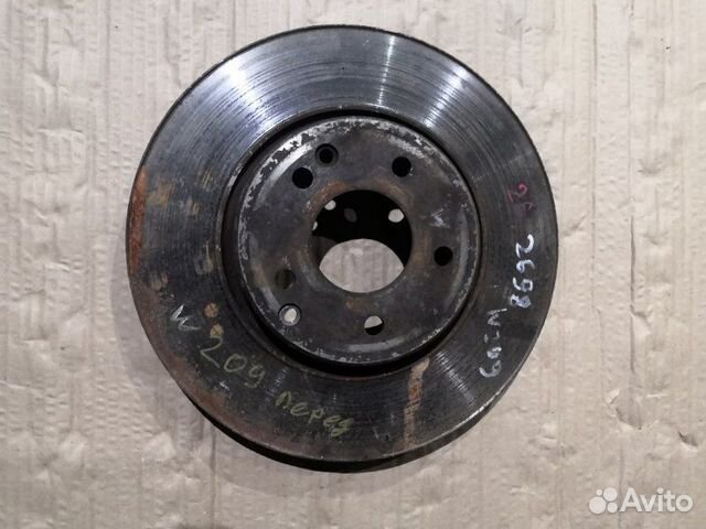 Тормозной диск передний Mercedes-Benz E-Class W209