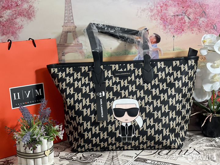 Сумка шопер karl lagerfild coach