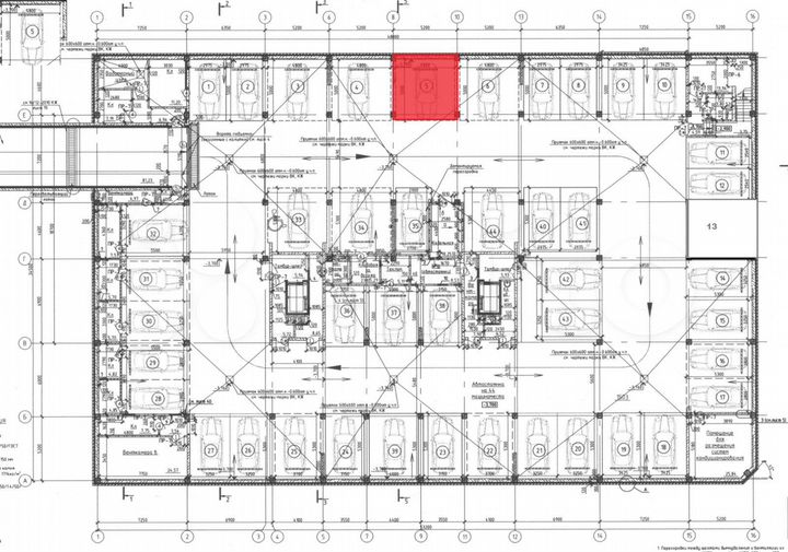 Машиноместо, 26 м²