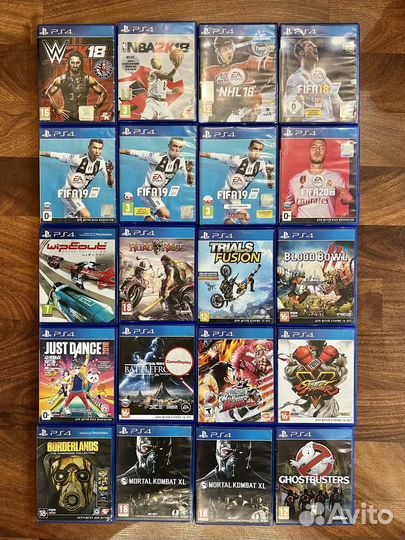 Игры для приставок ps4