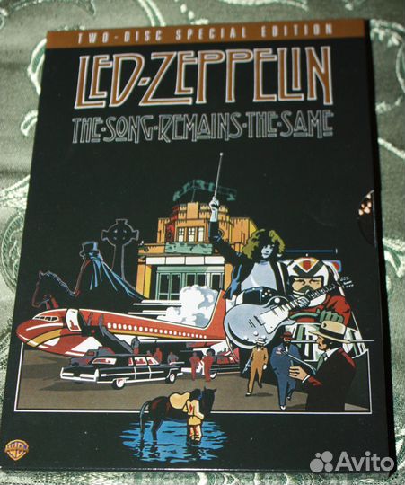 2xDVD Led Zeppelin – The Song Remains The Same