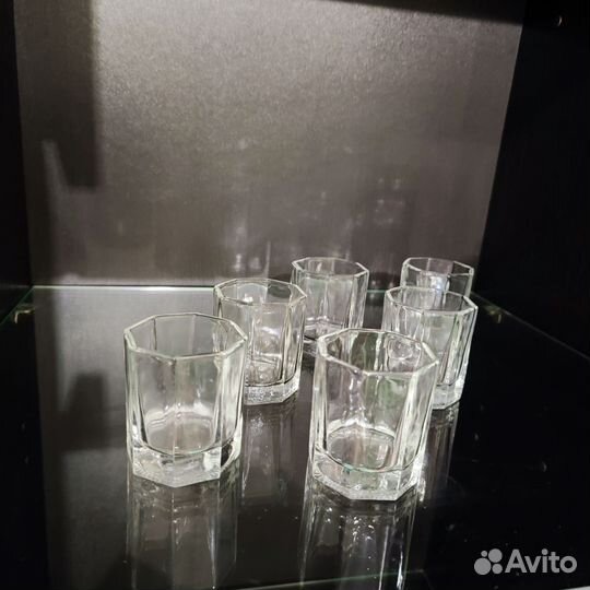 Стеклянные стопки