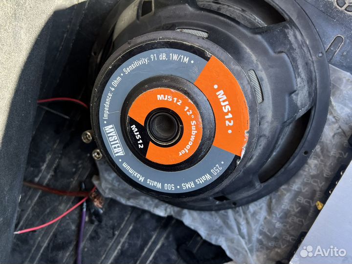 Сабвуфер mystery 12