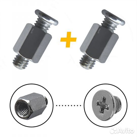 Стойка и винт крепления M.2 SSD накопителей для gi