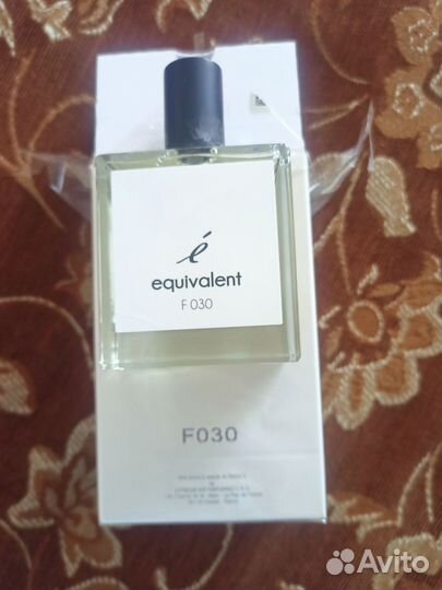 Парфюмерная вода Equivalent F030