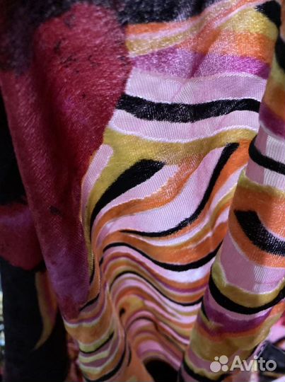 Ткань бархат цветной