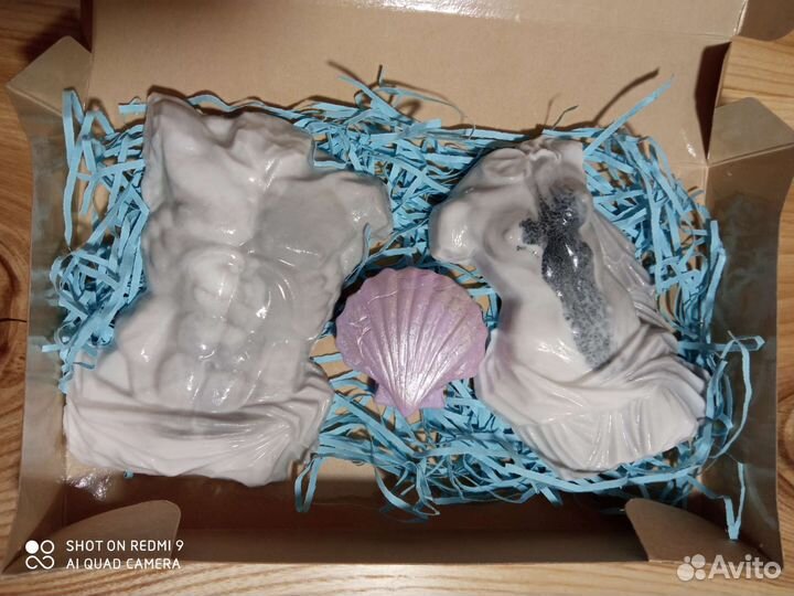 Подарочный набор из мыла ручной работы