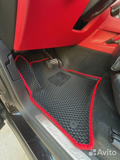 Ковер в салон с бортами ева EVA заказ