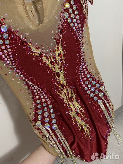 Купальник гимнастический для выступлений