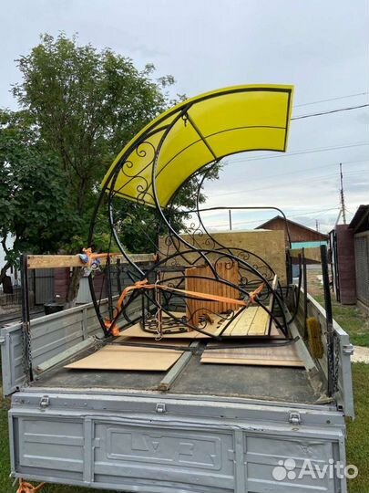 Садовые качели, каркасы