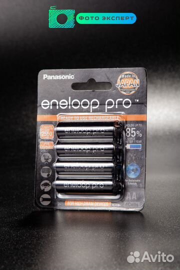 Аккумуляторы для вспышки Eneloop Pro 2500mAh