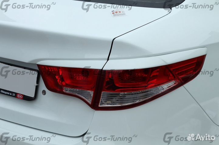 Тюнинг Реснички на Заднюю Оптику для Kia Rio 3