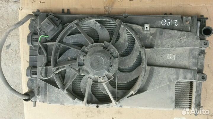 Радиатор и вентилятор охлаждения LADA Granta