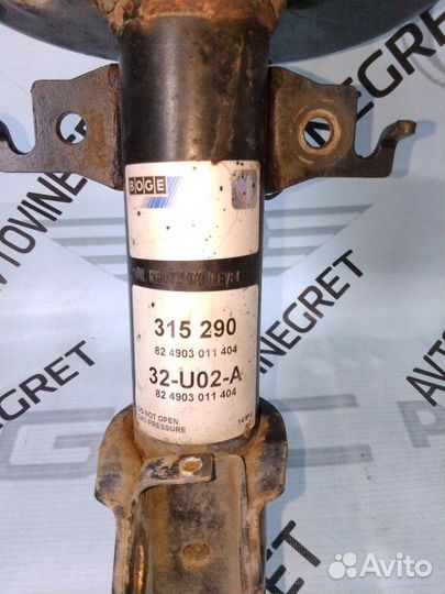 Стойка амортизатор передний Renault Flunce