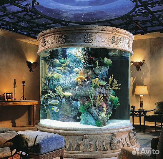 Мини копия самого большого аквариума в мире