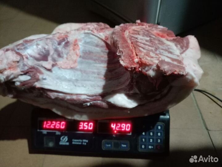 Мясо домашнее свинина