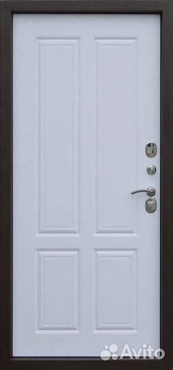 Входная дверь с терморазрывом Броня Термо Ral-8017