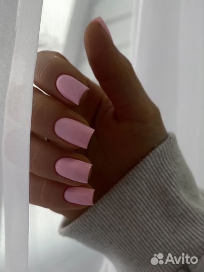 Маникюр с покрытием гель лак (бесплатно)
