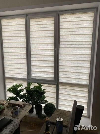 Рулонные шторы мини D4047