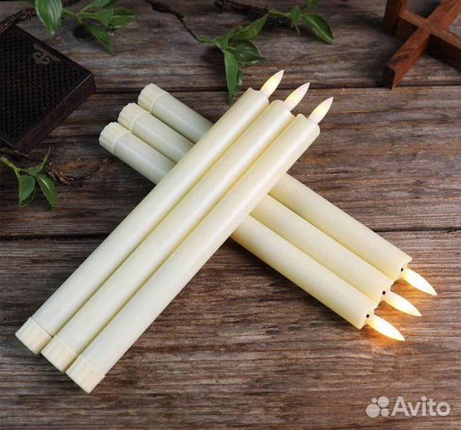 Светодиодные свечи.Набор свечей 6 шт
